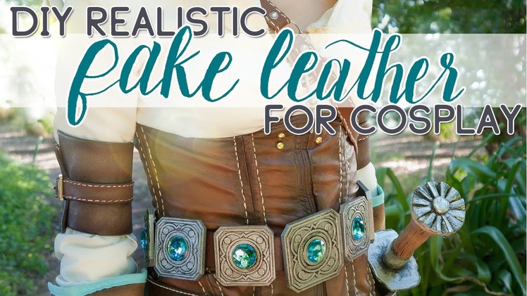 DIY: How to Create Realistic Fake Leather for Cosplay