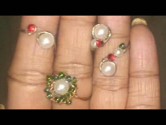 Diy how to make simple  ring using electric wire