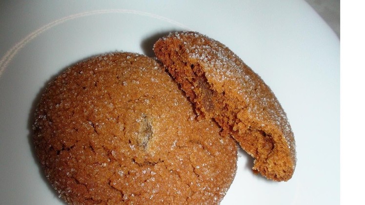 Double Ginger Cookies - Video Recipe by Bhavna