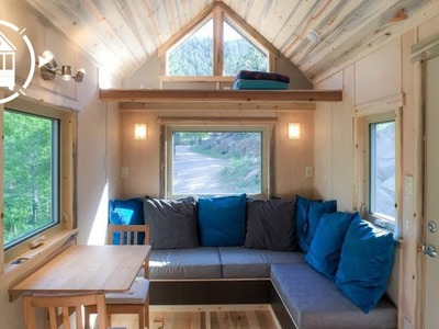 Green Tiny House Built By Eco-Friendly Couple