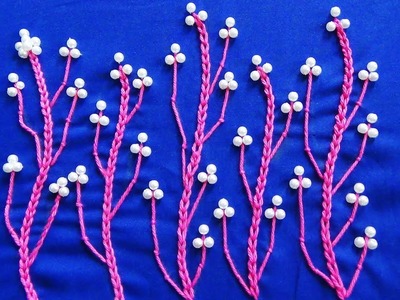 Hand Embroidery: Chain Stitch