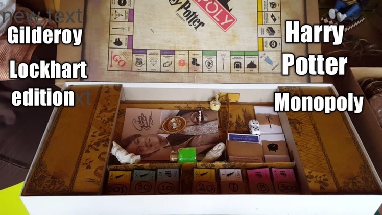 Harry Potter Monopoly DIY