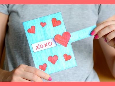 Hidden Message Valentine’s Day Card - fun paper craft for kids