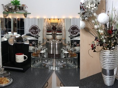 Hot Cocoa Station || Mirrored Coffee Bar
