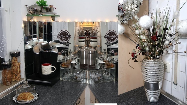 Hot Cocoa Station || Mirrored Coffee Bar