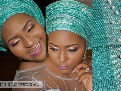 HOW TO BEAD YOUR GELE.HEADTIE - #DIYMonday | TheDIYLady