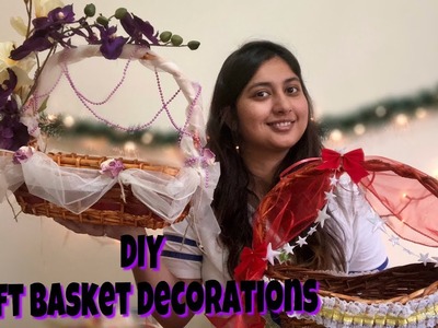 How to decorate gift basket | trousseau baskets | 2 gift basket decorations | DIY