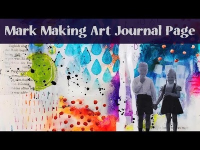 How to use Watercolor with the Gelli Plate - Art Journal Tutorial