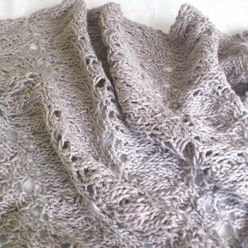 INTO THE WOODS SPRING SHAWL - KNITTING PATTERN