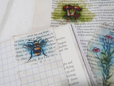 Junk Journal - Adding Colour To Stamped Images