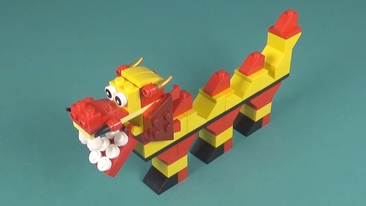 Lego Dragon (001) Building Instructions - LEGO Classic How To Build - DIY