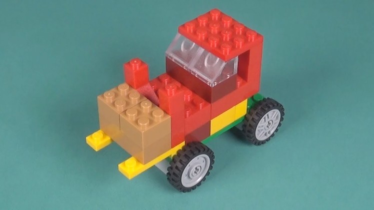 Lego Forklift (001) Building Instructions - LEGO Classic How To Build - DIY