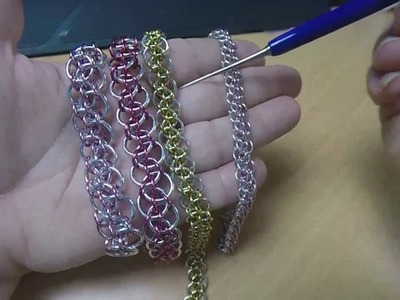 Live Chain Maille Demonstration - Dragon Toes