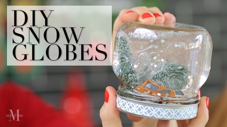 Make These Easy Snow Globes at Home for Christmas