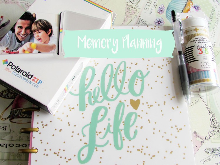 Memory Planning in My Happy Planner