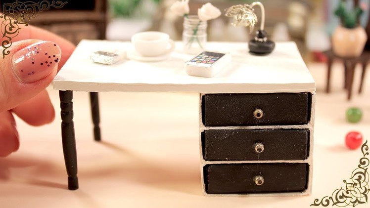 Miniature Table || Matchbox Craft || DIY