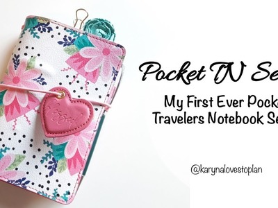 My First Pocket Size Traveler's Notebook Flip-Through. Mommy Lhey Designs