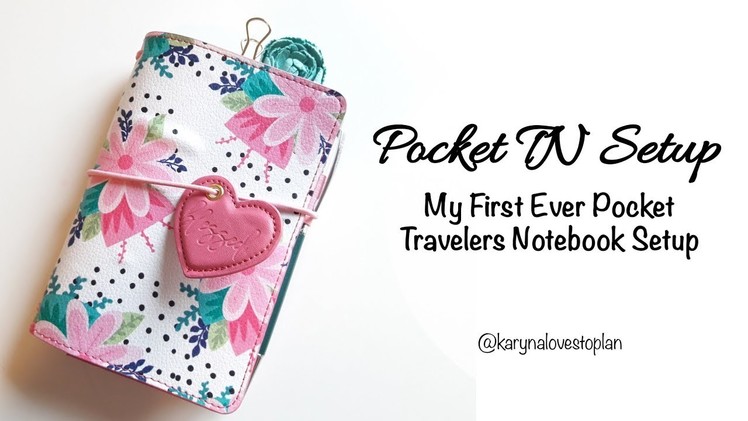 My First Pocket Size Traveler's Notebook Flip-Through. Mommy Lhey Designs