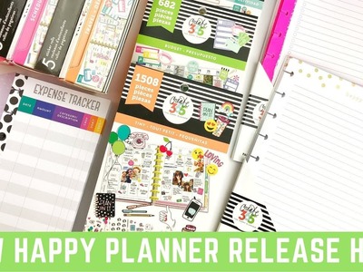 NEW Happy Planner 2018 Release Haul