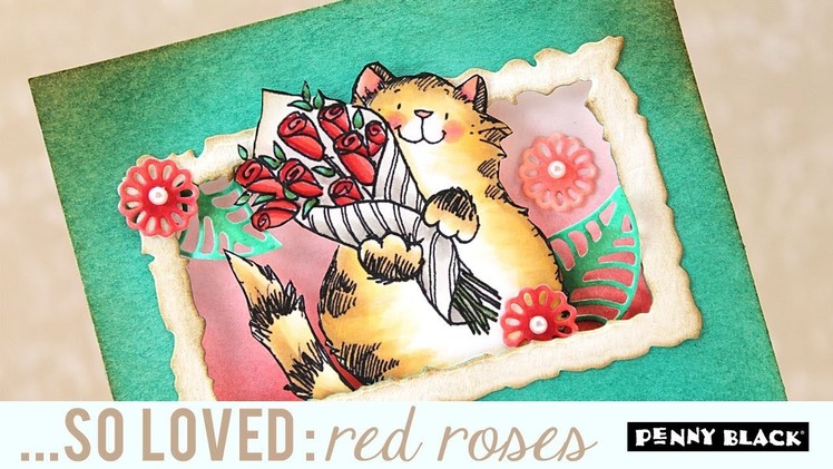 One Stamp Set: Four Cards | PART 3 | Red Roses