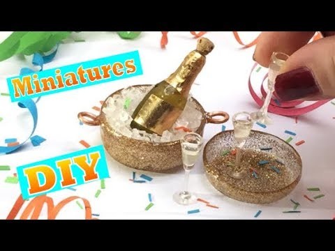 Party miniatures- perfect for dollhouses! Easy and fun to make!