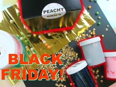 PEACHYBBIES FIRST BLACK FRIDAY SLIME SALE!???? LIMITED EDITION SLIMES AND FREE SLIMES OMG!