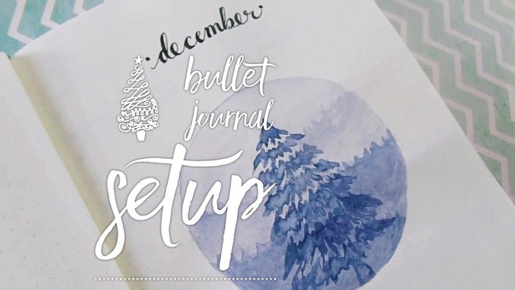 PLAN WITH ME | December Bullet Journal Setup