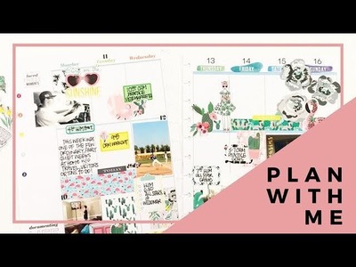 Plan With Me: July 10-16, 2017 [Happy Memory Keeping in the Create 365 BIG Happy Planner® Tutorial]