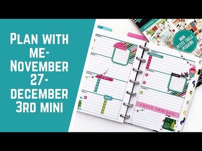 Plan with Me- Mini- November 27- December 3rd