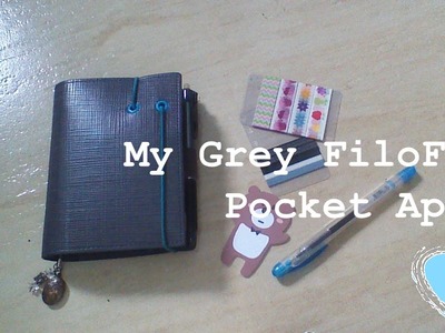 Planner update: Grey Filofax Pocket Apex ll ep.4