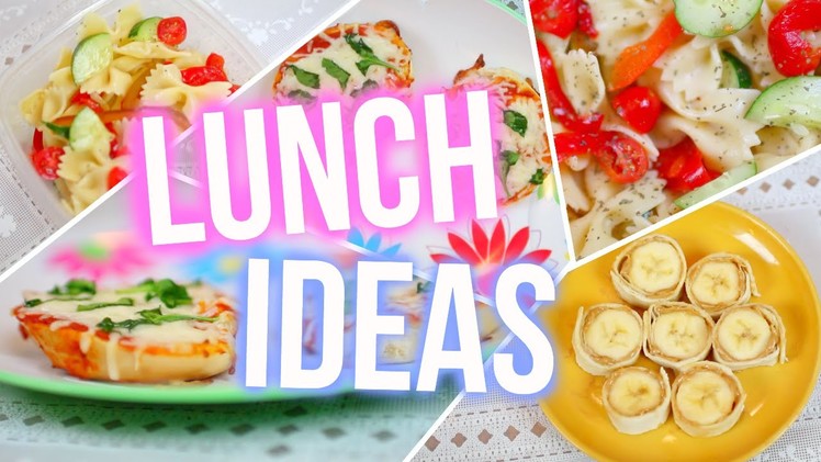 School Lunch Ideas: Quick, Easy, & Delicious!