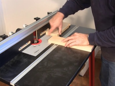 Setting Up and Using a Router Table - A woodworkweb.com woodworking video