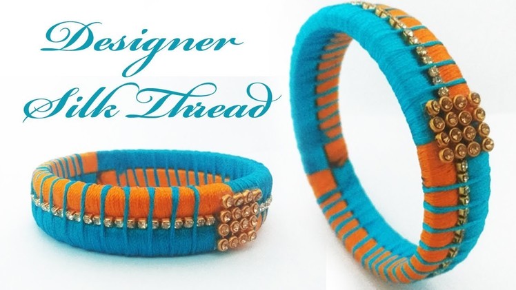 Silk Thread Bangle | How to Make Silk Thread Bangle | Jewellery tutorials | DIY Tutorials