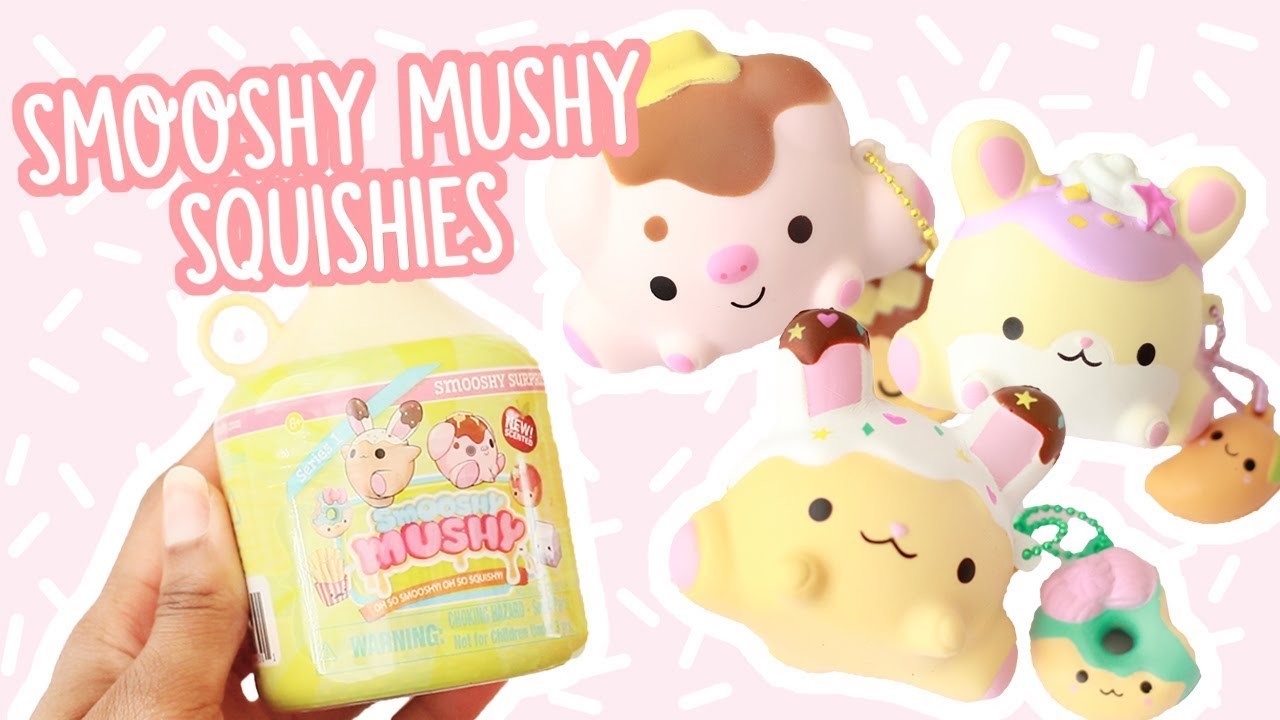  SMOOSHY  MUSHY  SQUISHIES New Squishies at WALMART 