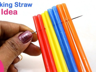 Straws Craft Idea | Make Cool Wind Chime from Drinking Straws & Cardboad | Sonali Creation #162