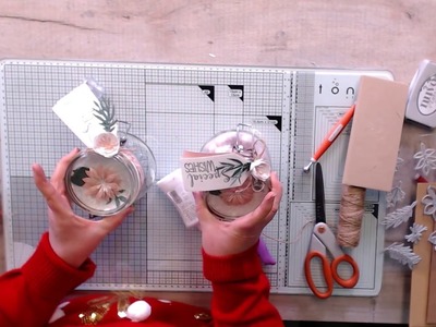 Tonic Craft Kit Tutorial January - Alison Whelan - Floral Sweet Jar