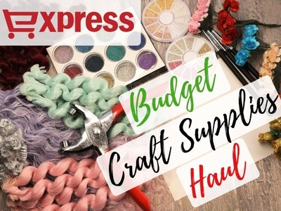 Where to Buy Cheap Craft Supplies. Budget Craft Supplies Haul. Doll Accessoires Aliexpress