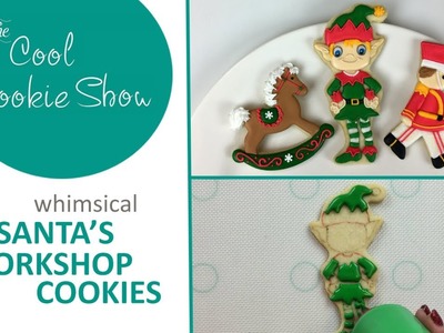 Whimsical Santa's Workshop Cookies