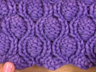 Cocoon stitch (pod stitch tutorial)