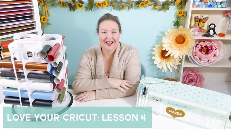 Cricut Mini Course Lesson 4: Storing Your Mats, Tools, Paper, and Vinyl