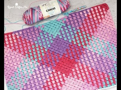 Crochet Color Pooling with Caron Simply Soft Stripes