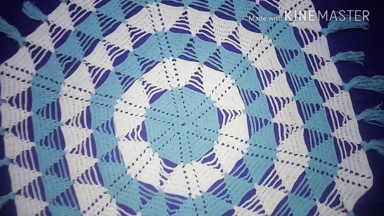 Crochet Table cloth (Thalpos) Pattern - 1