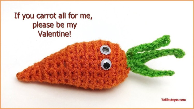 Crochet Tutorial: Carrot Amigurumi