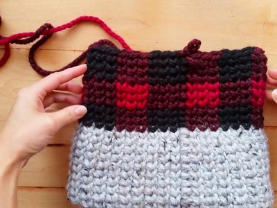 Decrease for Split-single Crochet (A.K.A. waistcoat stitch, knit stitch)