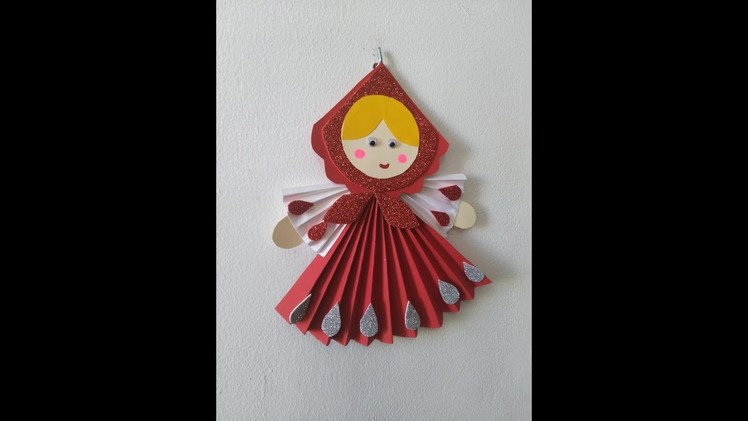 DIY Paper Crafts for Kids - How to Make a Paper Doll - Matryoshka + Tutorial !