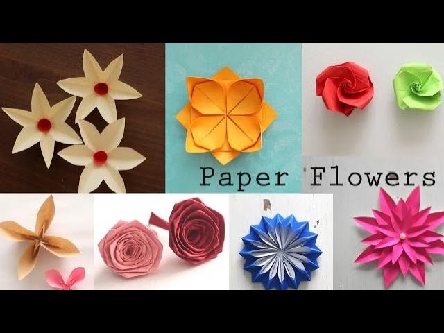 DIY Paper Flowers Tutorial