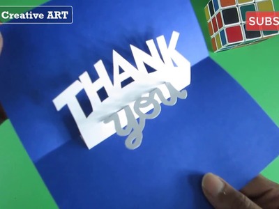DIY - Thank you Pop-up Card | Greeting Card 01