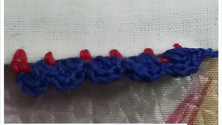 Double Picot Stitch(Makhi) With Double Crochet Design-4