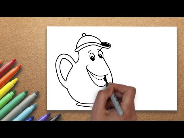 Drawing Lesson | How to Draw a Jug Step by Step  for Young Artist  | Massive Kidszone