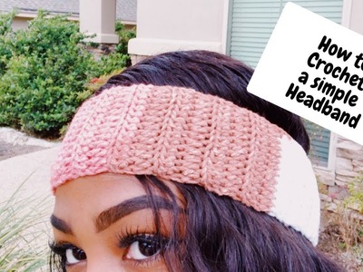 How to Crochet a Simple Headband